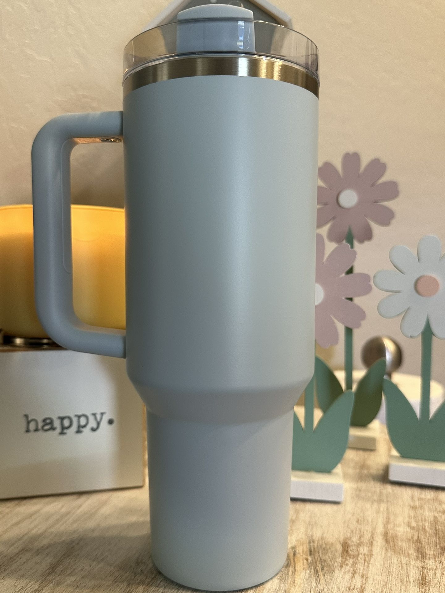 Starbucks Stanley Light Powder Blue Spring 2024 Cup Limited Edition