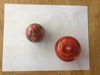 Vintage glass paper weight