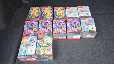 Pokémon TCG 12x booster bundles