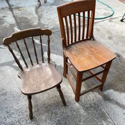 Wooden Chairs 