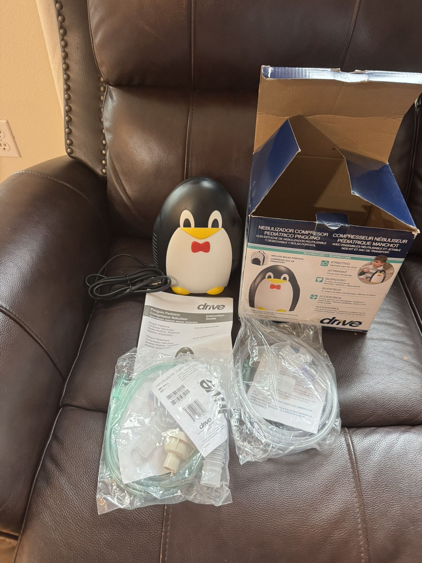 penguin pediatric compressor nebulizer