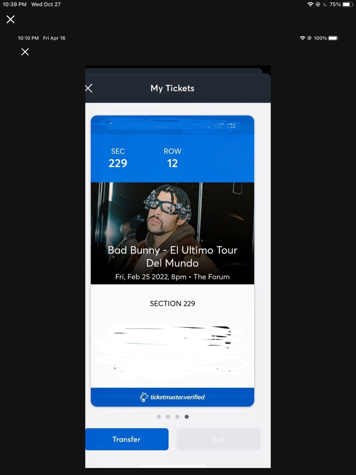 Sold Out Bad Bunny Tickets For Sale 