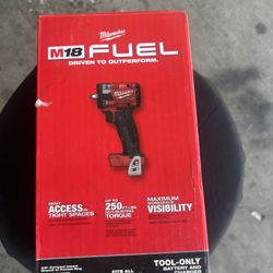 M18 FUEL GEN-3 18V Lithium-Ion Brushless Cordless 3/8 in. Compact Impact Wrench with Friction Ring (Tool-Only)
