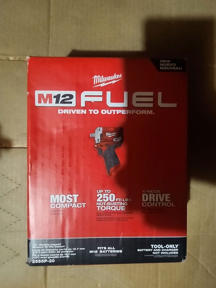 Milwaukee M12 Impact Wrench 1/2