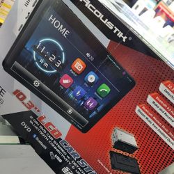 New 10.3" Car Stereo DVD CD Bluetooth Touch Screen Brand New 