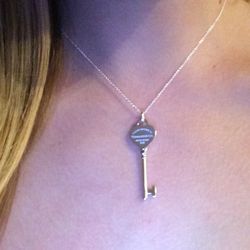 Tiffany Key necklace Silver Minor wear