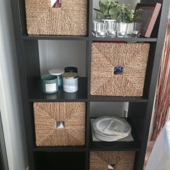 Wooden Shelf Cubbies.