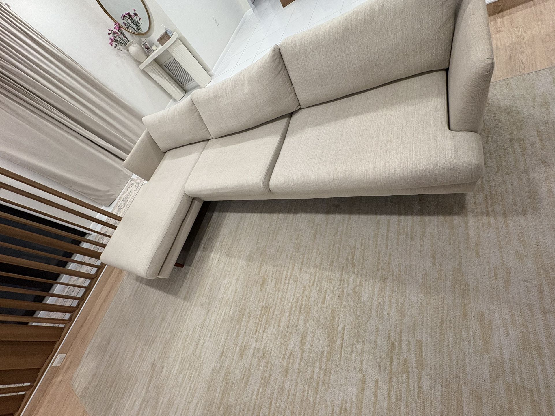 Modern/Scandinavian Linen Washable Couch
