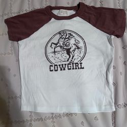 Cowgirl t shirt size M $3