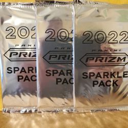 2022 Panini Prizm NFL Sparkle Packs (Low Numbered Brock Purdy Rookie?)