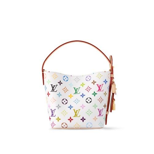 A bag with colorful patterns