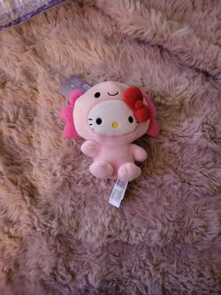 Hello Kitty Axolotl Plush