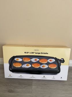 Large electric griddle