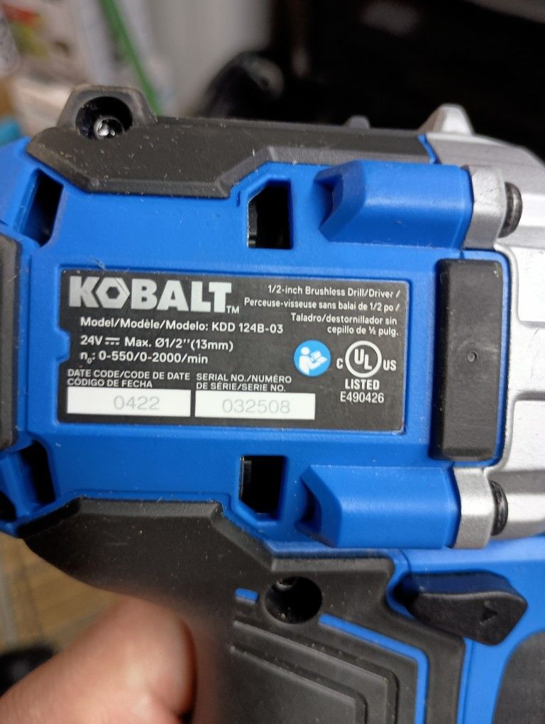 Kobalt 24v Cordless Drill