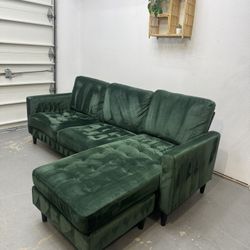 Velvet Sectional Sofa