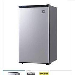 3.2 Vi.ft Refrigerator Stainless Steel .