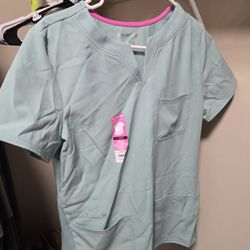 Green Scrubb Top New