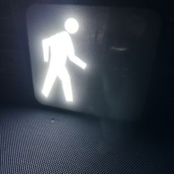 Crosswalk Signal Light Hand Man Stop Walk Man Cave Garage Light