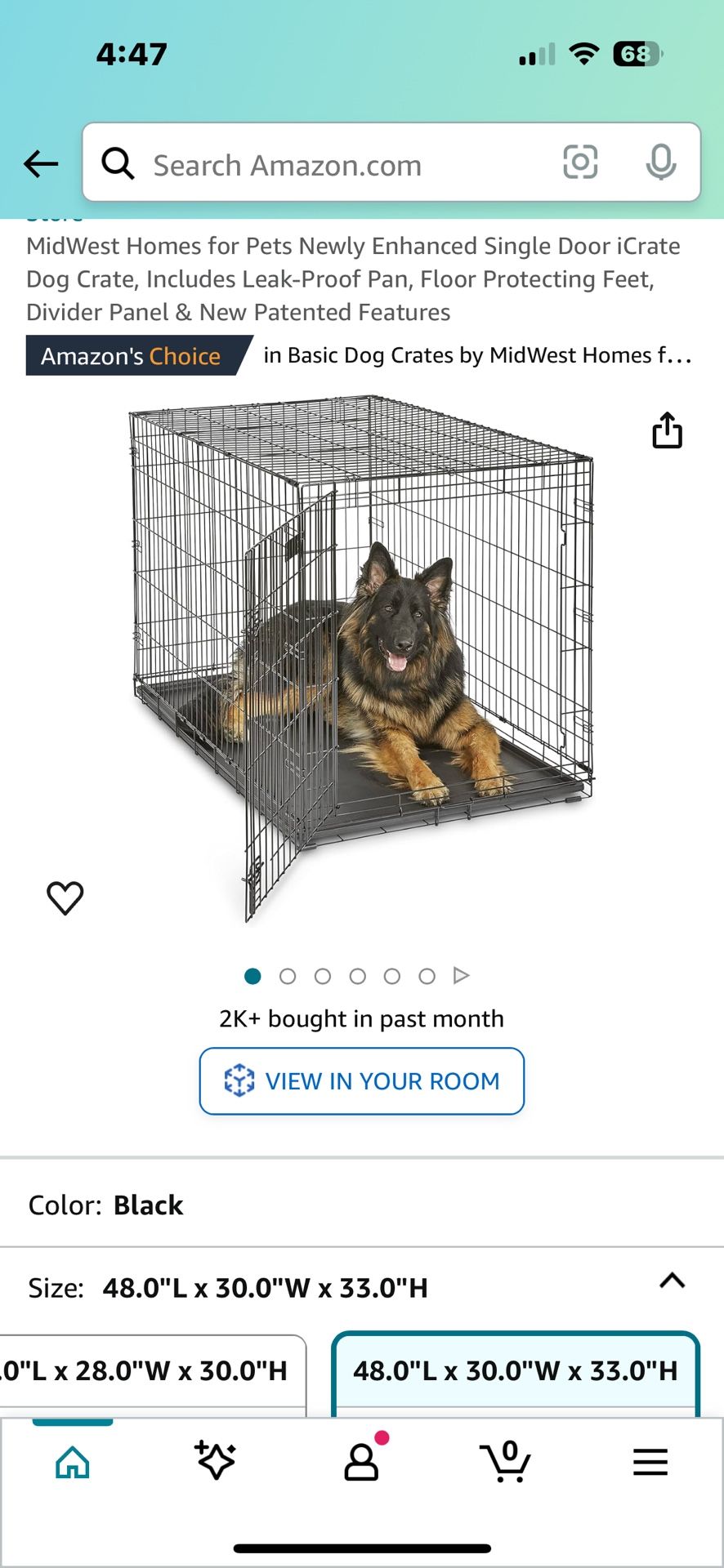 XL Dog Kennel New