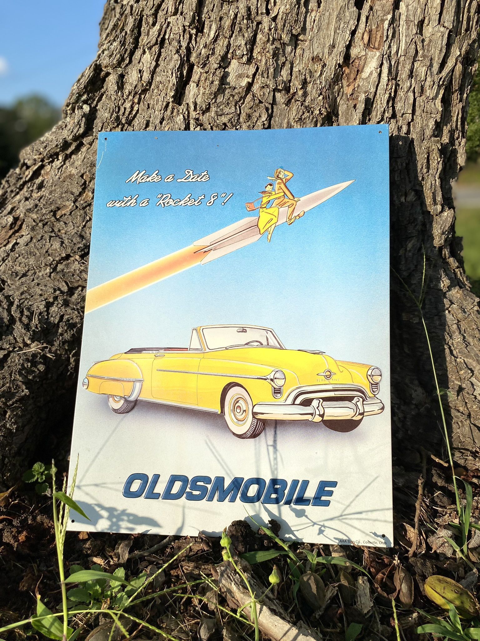 Oldsmobile Sign Height(Inches): 12 x 16