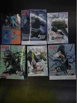 NARUTO statues