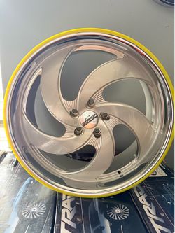 22” Strada Retro 5 FULL set Brand New …5x127