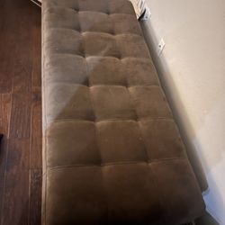 Large Brown Ottoman