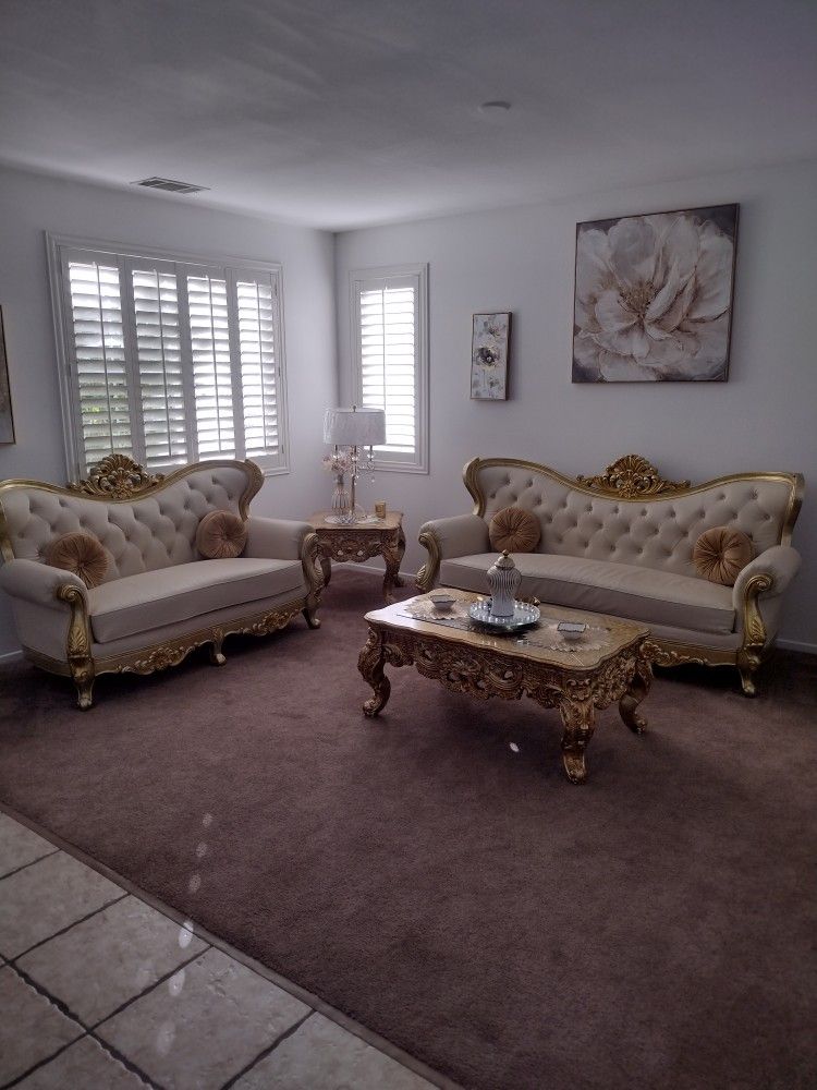 Furniture, Couch Loveseat Coffee Table End Tables Beds 