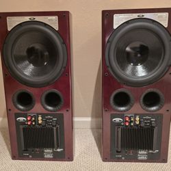 Monster THX SL200-PSM Tower Bass Module 200 – 12" Powered Subwoofer – 200W