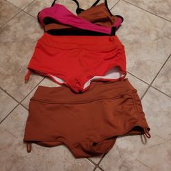 Pink Bathing Suit Lot Medium Brand New