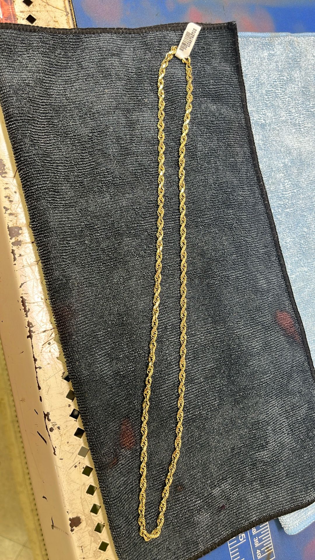 10k Solid Rope Chain Weight And Length In Pics