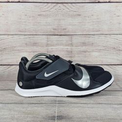 Nike High Jump Elite Black Metallic Silver DR2756-001 Track Field Spikes Men's 9