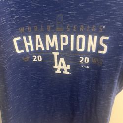Los Angeles Dodgers 2020 World Series Championship Shirt