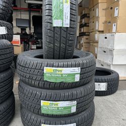 195/65R15 TBB TP-16 91V Brand new 4 Tires Free Mount Balance installed 195/65/15 llantas