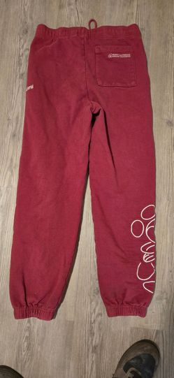 Red Mickey sweat pants L