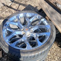 Crome 22 inch rims