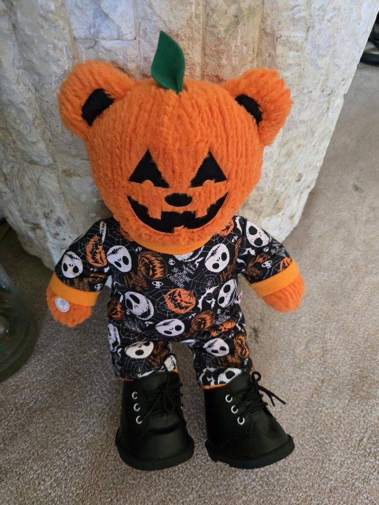 PUMPKIN 🎃 LIGHT UP BUILD A BEAR