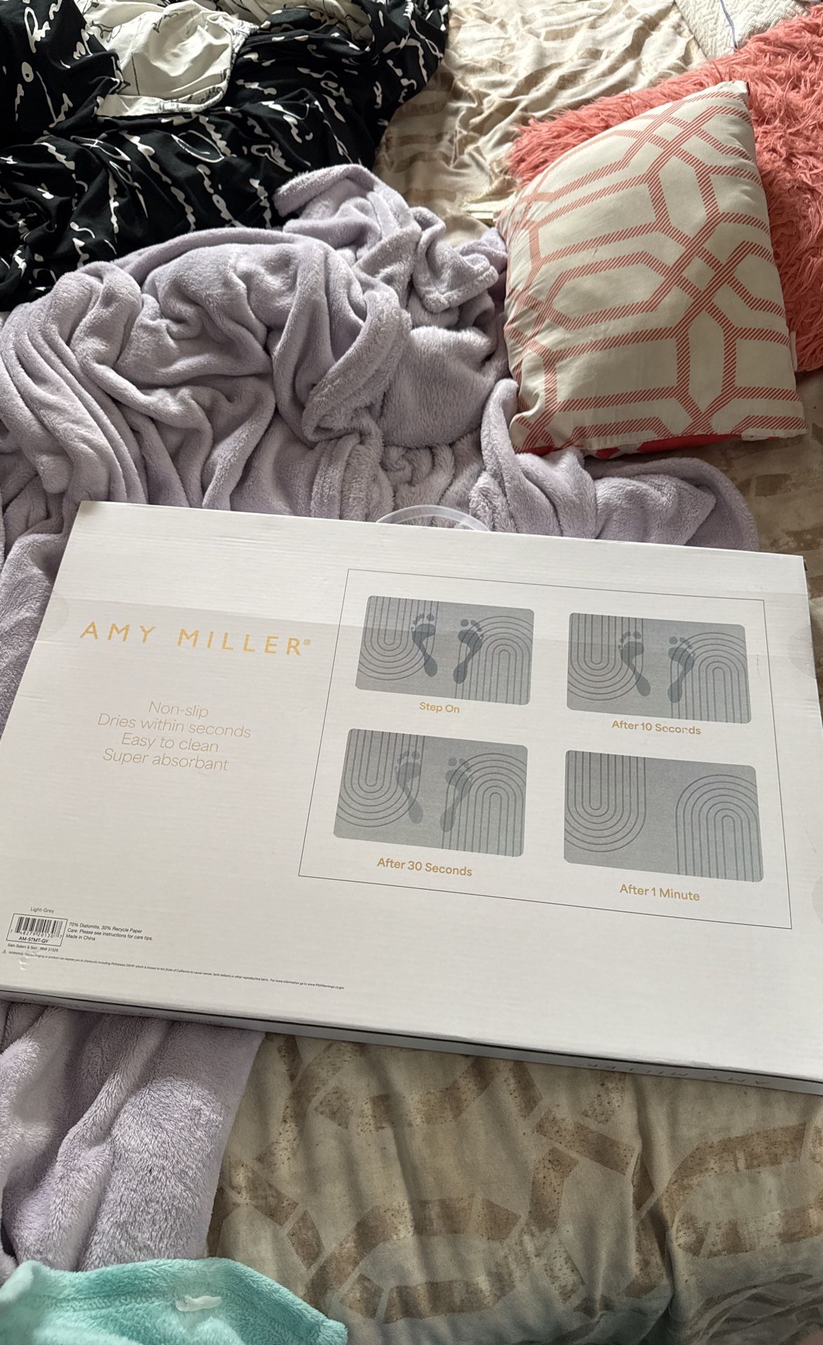 Amy Miller Stone Bath Mat