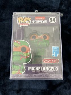 Funko Pop #54 Michelangelo Art Series Teenage Mutant Ninja Turtles