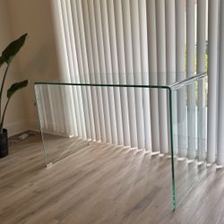 Glass Desk 