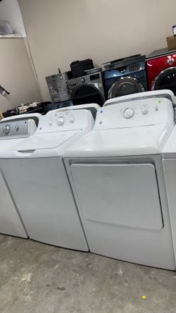 Washer and dryer set GE
