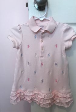 Ralph Lauren 12 month baby girl dress never worn!!
