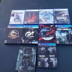 Playstation 5 Games PS5 Games N Playstation 4 Pro Games Steel Book Limited edition $40! Steelbooks & $20! Regular games