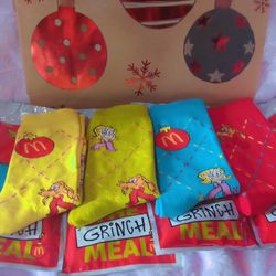 McDonald's Grinch Socks 🧦 Whole Set Of 4 