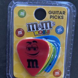 4 M&M Guitar Picks