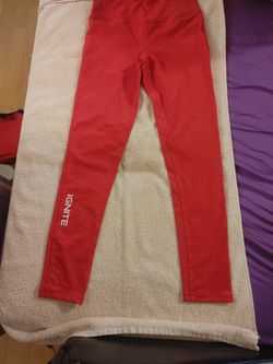 Ignite Leggins Red Small New 