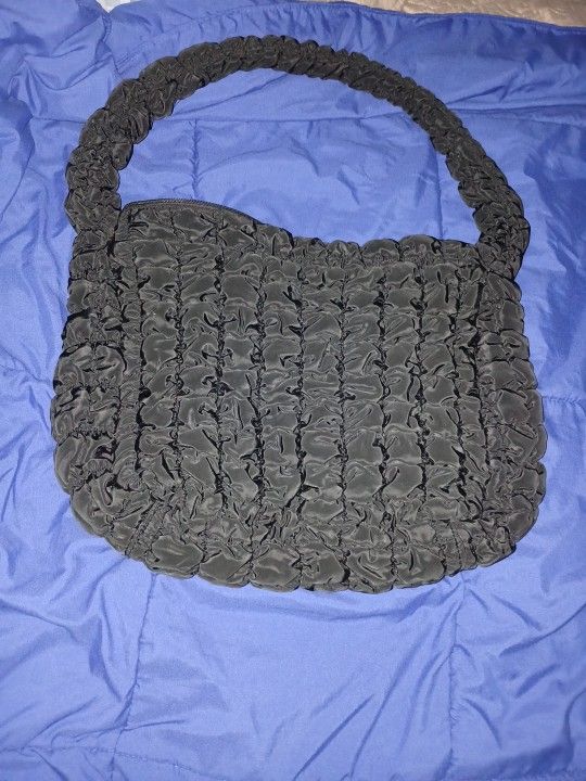 Quilted Hobo Bag