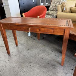 1 Drawer Narrow Console Table For Entry Way Hallway 