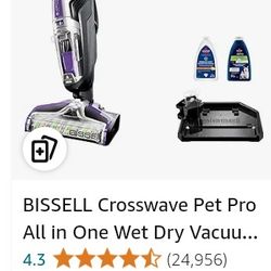 Bissell Crosswave Pet Pro 