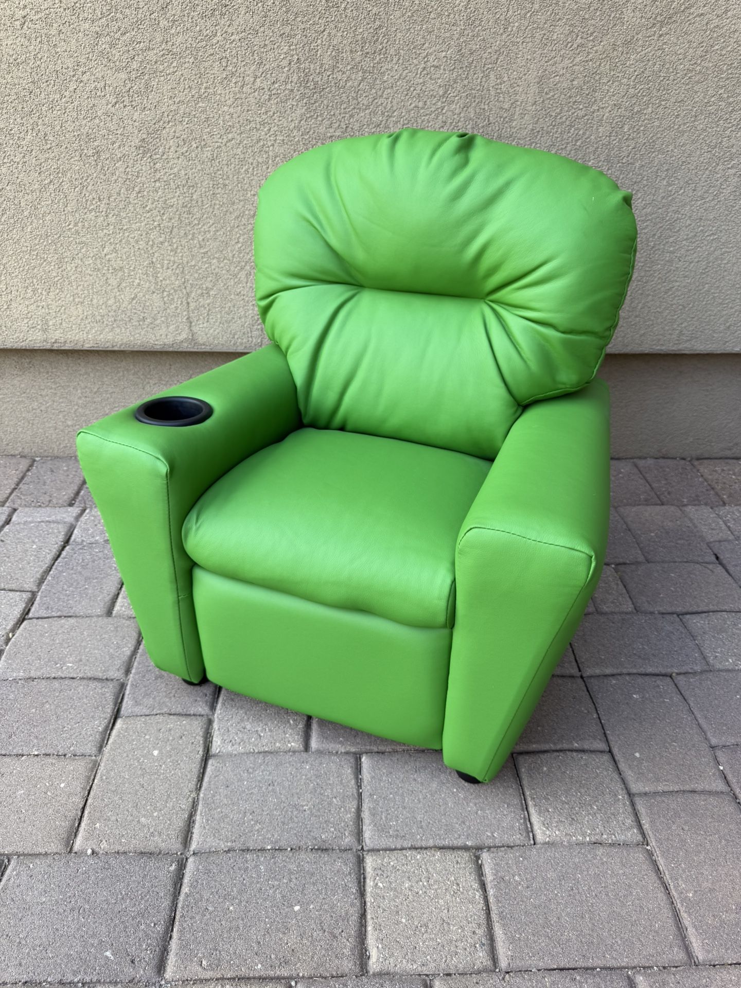 Lower Price  -  Child’s Faux Leather Recliner